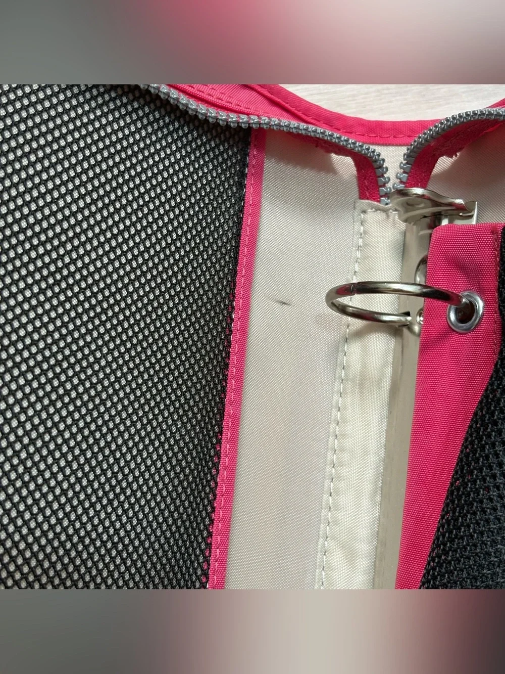 Kipling Pink Ginny 3-Ring Binder